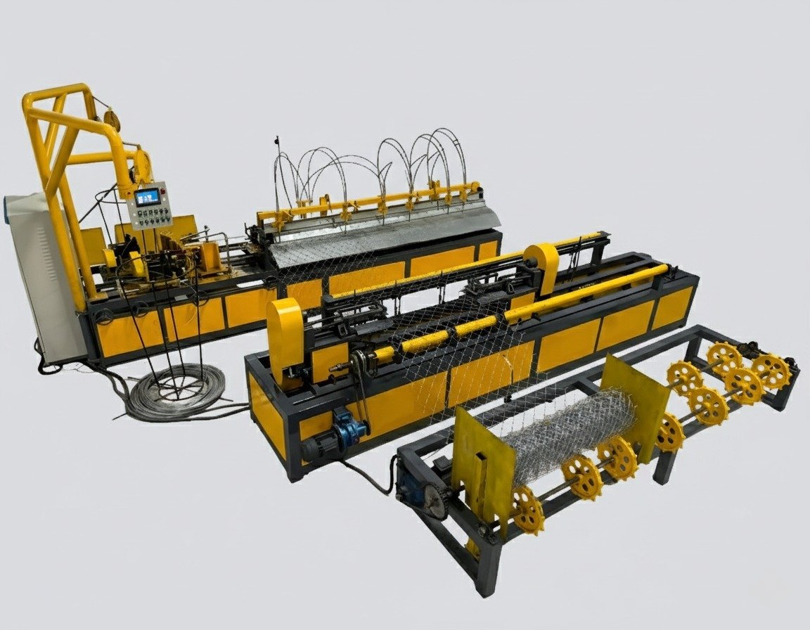 CHAIN LINK FENCING MACHINE